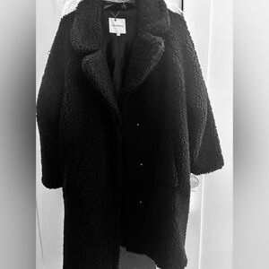 Lucky Brand Black Teddy Jacket